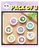 Ortis Reusable Mosquito Repellent Badge Pack of 3 - Colour & Print May Vary
