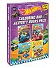 Dreamland Hot Wheels Colouring and Activity Boos Pack A Pack of 4 Books - English