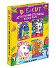 Die-cut Activity and Colouring Books  Pack of 4 Books - English