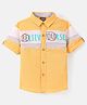 Little Kangaroos Text Printed Shirt - Yellow
