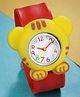 Stol'n  Tiger Shaped Slap Stock Wrist Watch-Yellow & Red