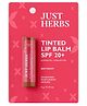 Just Herbs Tinted Lip Balm for Women for Dry & Chapped Lips Beetroot - 4 g