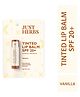 Just Herbs Tinted Lip Balm for Women for Dry & Chapped Lips Vanilla - 4 g