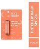Just Herbs Tinted Lip Balm for Women for Dry & Chapped Lips Peach - 4 g