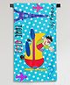 Sassoon Plane Printed Medium Cotton Bath Towel in 300 GSM for Kids - Blue