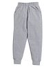 Aww Hunnie Full Length Solid Jogger - Grey