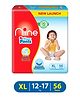 Niine Baby Diaper Pants Extra Large Size  for Overnight Protection with Rash Control - 56 Pants
