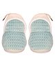 Miss Diva Fur Textured Booties - Pink & Blue