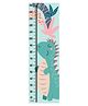 WENS Dreaming Dino Height Chart Wall Decal Growth Chart- Blue