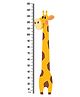 WENS Tall Giraffe  Height Chart Wall Decal Growth Chart- White