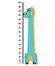 WENS Dreaming Dino Height Chart Wall Decal Growth Chart- White