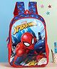 Spiderman Webbed School Bag Red & Blue - 14 Inches