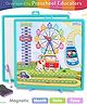 Intelliskills Learn With Puzzle Magnetic Calendar & Clock 7-in-1 - Multicolour