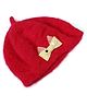 Kid-O-World Cat Patch Embellished Cap - Red