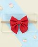 Knotty Ribbons Bow Style Headband - Red