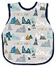 Bapron Baby Adventure Awaits Bib - Grey