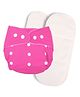 Deedry Cloth Diapers Reusable With 2 Insert - Pink
