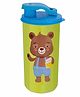 Falcon Steel Flip Flop Cartoon Tumbler Grizzy Bear Green - 400 ml