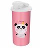 Falcon Steel Flip Flop Cartoon Tumbler Panda Pink - 400 ml