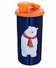 Falcon Steel Flip Flop Cartoon Tumbler Polar Bear Blue - 400 ml