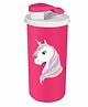 PddFalcon Steel Flip Flop Cartoon Tumbler Unicorn Pink - 450 ml
