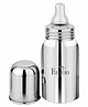 Falcon Moms Choice Baby Bottle Classic Medium Flow Silver - 300 ml