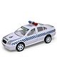 Centy Australian Police Hot Pursuit Pull Back Toy Car - White