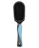 Babila Cushioned Hair Brush HB-V430 - Grey & Blue