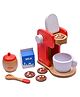 Nesta Toys Wooden Coffee Maker Multicolor - 9 Pieces