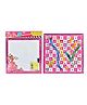 Kreative Kids 2 In1 Writing Board With Slate Barbie Design - Multi-Color