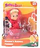 Masha And The Bear With Her Squirrel Friend Multicolour - Height 12 cm