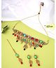Yellow Chimes Jewellery Set for Women and Girls Traditional Kundan & Stone Necklace Set Gold Plated Kundan Choker Necklace Set | Birthday Gift for girls and women Anniversary Gift for Wife