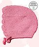 COCOON ORGANICS Handcrafted Soft And Warm Winter Cap - Apricot Peach
