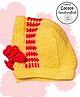 COCOON ORGANICS Handcrafted Soft And Warm Winter Cap  - Yellow