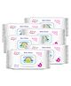 Fabie Baby Winter Essential Fabie Baby Skin Soft Wipes (80 Pcs) With Vitamin E - Pack of 6