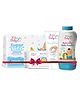 Fabie Baby Diaper Pants Small (42Pcs) Baby Powder (200g) Baby Wipes (72Pcs) & Diaper Anti Rash Cream (50ml) Combo - Pack of 4