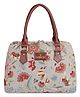 The Clownfish Montana Series Handbag Floral Print - Sky Blue