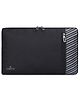 THE CLOWNFISH Algo Polyester Unisex 15.6 Inch Laptop Bag Tablet Case (Black)