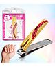 Majestique Glitter Nail Clipper Comfort Grip Nel Carter Chrome Plated Toenails Clippers