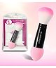 Majestique 2 in 1 Brush & Sponge Blending Sponge Makeup Cosmetic Sponge - Pink