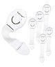 KidDough Furniture Safety Locks for Kids 6 Locks - White