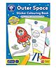 Orchard Toys Outer Space Sticker Colouring Book  English