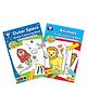Orchard Toys Set of 2 Outer Space and Animals Sticker Colouring Books - English