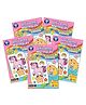 Orchard Toys Unicorns, Mermaids and more! Sticker Colouring Books 5 pack - English