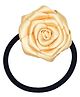 Funkrafts Rosette Hair Rubber Band - Golden
