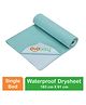 OYO BABY Quick Dry Dry Sheet Single Bed Size 72×36 Inch | Waterproof Mattress Protector for Babies and Adults | Soft, Breathable, Reusable, Anti-Pilling Fabric, Ultra Absorbent - Sea Green