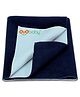 OYO BABY Small Bed Protector Waterproof Sheet - Dark Blue
