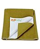OYO BABY Small Dry Sheet 100% Waterproof for New Born Baby | Protects Mattress, Bed Sheet | Size 50 X 70cm,(Gold)