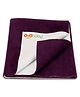 OYO BABY Small Bed Protector Waterproof Sheet - Plum