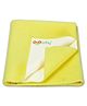 OYO BABY Small Dry Sheet 100% Waterproof for New Born Baby | Protects Mattress, Bed Sheet | Size 50 X 70cm,(Yellow)